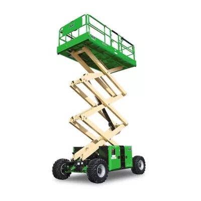 30'-35' Rough Terrain Scissor Lift Wide w/ Outriggers