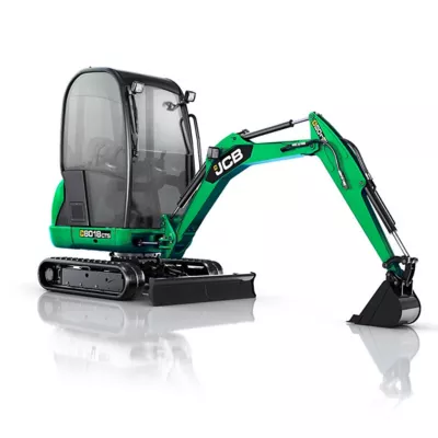 3,500 lb Mini Excavator w/ Cab