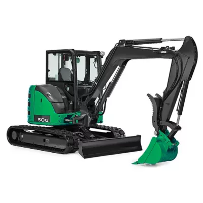 11,000 lb Mini Excavator w/ Cab