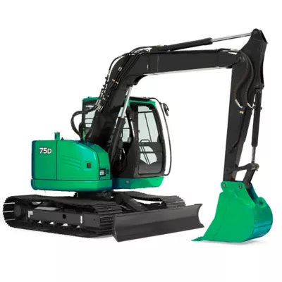18,500 lb Mini Excavator w/ Cab