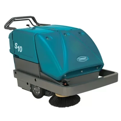 Battery-Powered Walk-Behind Sweeper with HEPA  Filtration System