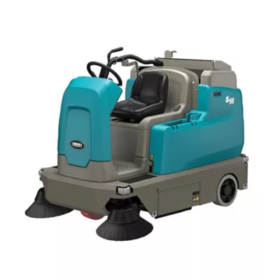Battery-Powered Ride-On Mid-Sized Sweeper