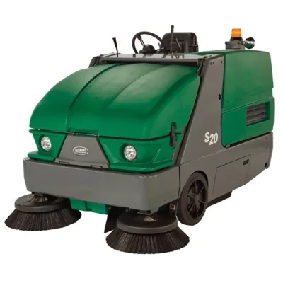 Diesel-Powered Ride-On Outdoor Sweeper