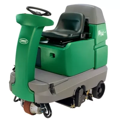 Battery-Powered Ride-On Carpet Extractor