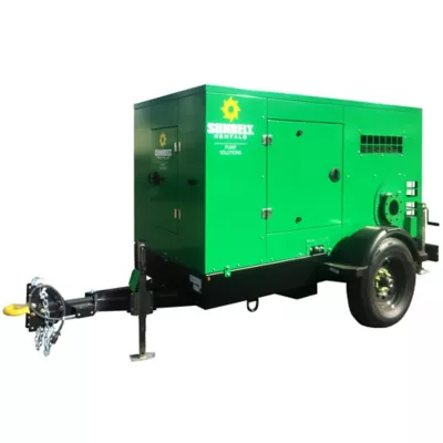 4" Trailer Mounted Chopper Pump