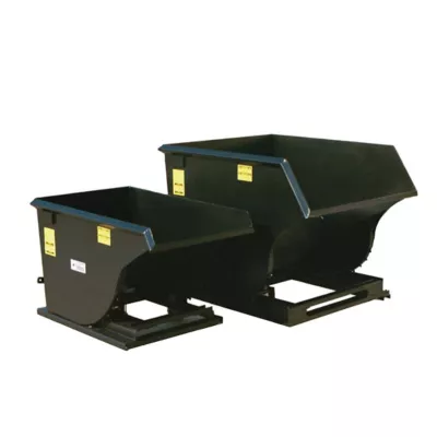Trash Hopper Attachment for Forklift