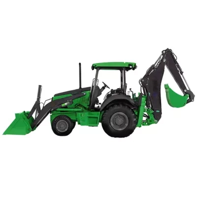 4WD Mini Backhoe 8' Dig Depth