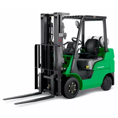 5,000 lb Dual Fuel 14'-17' Industrial Forklift (Gas/Propane)