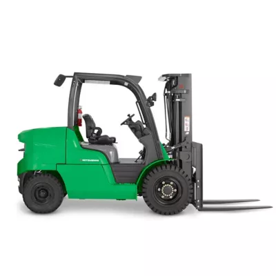 5,000 lb Dual Fuel 14'-17' Industrial Forklift w/ Digital Scale