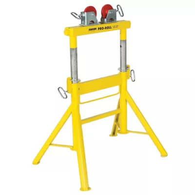 Pipe Jack With Adjust-A-Roll Stand