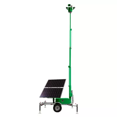 Surveillance / Security Trailer Solar