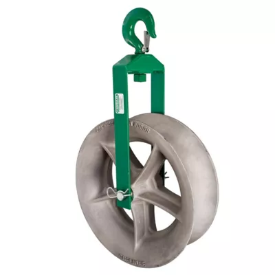 18" Hook Sheave Greenlee 8018