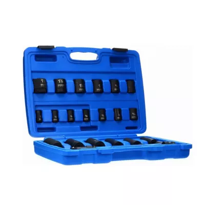 25 Piece Impact Socket Set - 1/2" Drive (Metric)