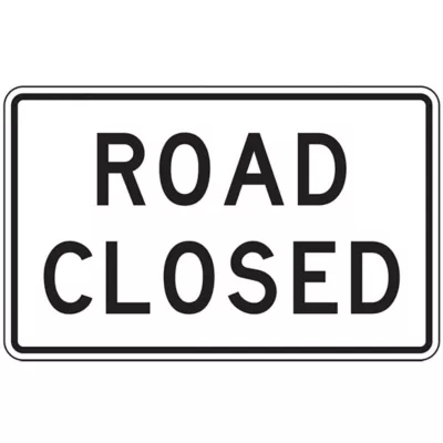 48"x30" Hi Intensity Sign
